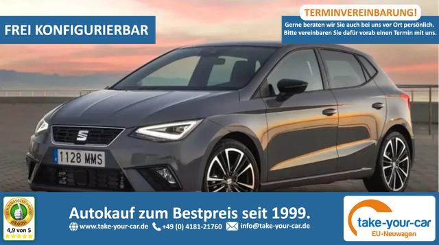 Seat Ibiza - Luxedition 1.0 MPI 5 Gang 59 kW (80 PS), Full Link, Winterpaket, LED+ Nebelscheinwerfer, Abbiegelicht, elektr. Fensterheber v+h, Klimaanlage, Alufelgen, get. R&uuml;ckbank, Plus Paket, etc... Bestellfahrzeug 