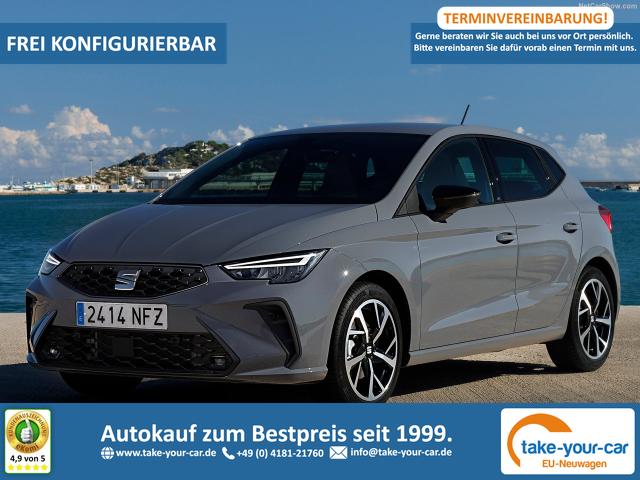 Seat Ibiza - Style Luxedition 1.0 TSI 70 kW 95 PS, Navigationssystem, Klimaautomatik, beheizbare Vordersitze h&ouml;henverstellbar,, Sound System Premium, Full Link, get&ouml;nte Scheiben, R&uuml;ckkamera, elektr. Fensterheber v+h, Licht & Sicht, Notrad Bestellfahrzeug 