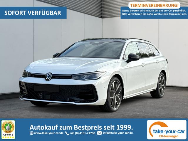 Volkswagen Passat Variant - R-Line UVP: 77.210,- LEDER+PANO+AHK+19"ALU+H&K+DCC+MATRIX Lagerfahrzeug