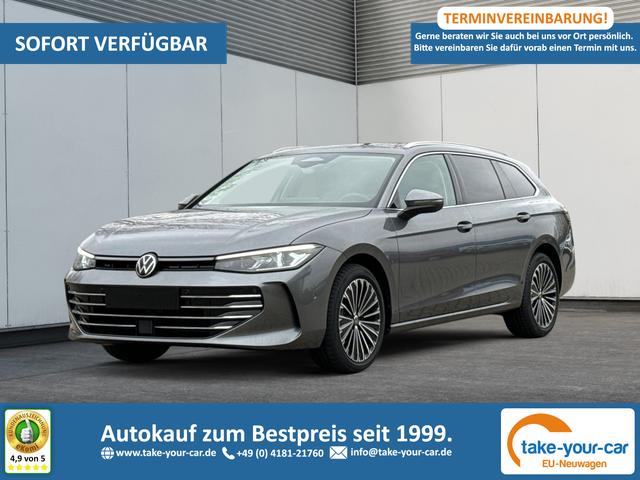Volkswagen Passat Variant - Elegance DSG+PANO+NAVI+MATRIX+360 KAM+MASSAGE+ACC+18" LM Lagerfahrzeug