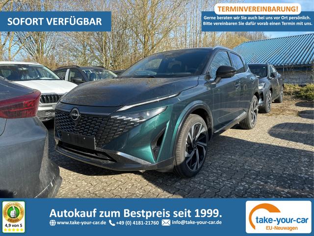 Nissan Qashqai - Tekna+ PANO+360&deg;KAMERA+PDC+EL.HECKKL. Lagerfahrzeug