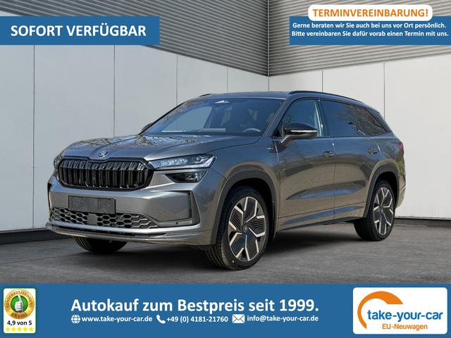 Skoda Kodiaq - Sportline 4x4+AHK+PANO+KAMERA+EL. HECKKL.+PDC+20 LM Lagerfahrzeug