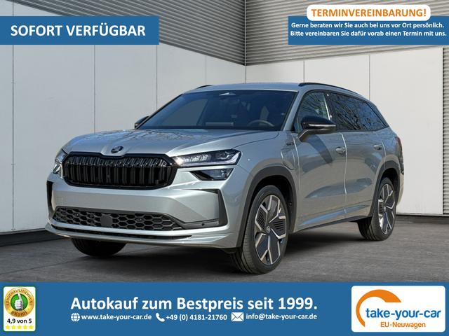 Skoda Kodiaq - Sportline PHEV+AHK+NAVI+MATRIX-LED+KAMERA+EL. HECKKL.+20 LM Lagerfahrzeug