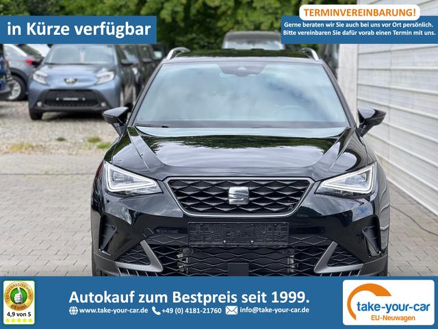 Seat Arona - FR Edition 1.0 TSI DSG AHK*NAVI*SHZ*Kamera*Klimaauto*Keyless*17" Vorlauffahrzeug