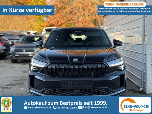 Skoda Kodiaq - Sportline 2.0 TDI DSG 4x4 AHK*NAVI*SHZ*Matrix*360°*IPA*Keyless*Canton Vorlauffahrzeug