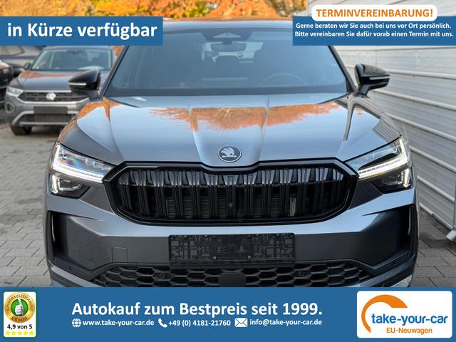 Skoda Kodiaq - Sportline 2.0 TDI DSG 4x4 7Sitzer*AHK*NAVI*SHZ*Matrix*360°*IPA*Keyless*Canton Vorlauffahrzeug