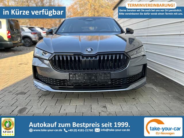 Skoda Superb Combi - Sportline Kombi 2.0 TDI DSG 4x4 *HUD*AHK*Navi*Matrix*AssistenzPlus*NAVI*E-Heck*Keyless Vorlauffahrzeug
