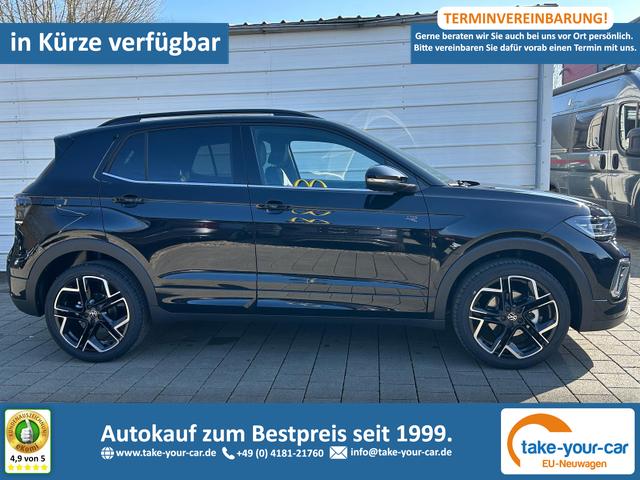 Volkswagen T-Cross - R-Line 1.0 TSI DSG AHK*Android Auto*SHZ*Matrix-LED*Kamera*Keyless*18" Vorlauffahrzeug