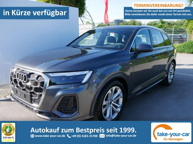 Audi Q7 - S line 45 TDI*4X4*AHK*LED*7-SITZE*20 ZOLL*PANO*KAMERA*NAVI*LUFTFEDRUNG Vorlauffahrzeug