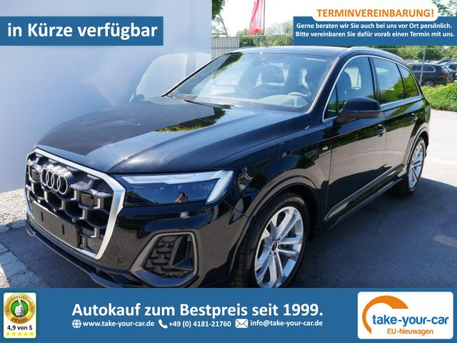 Audi Q7 - S line 45 TDI*4X4*AHK*LED*7-SITZE*20 ZOLL*PANO*KAMERA*NAVI*LUFTFEDRUNG Vorlauffahrzeug