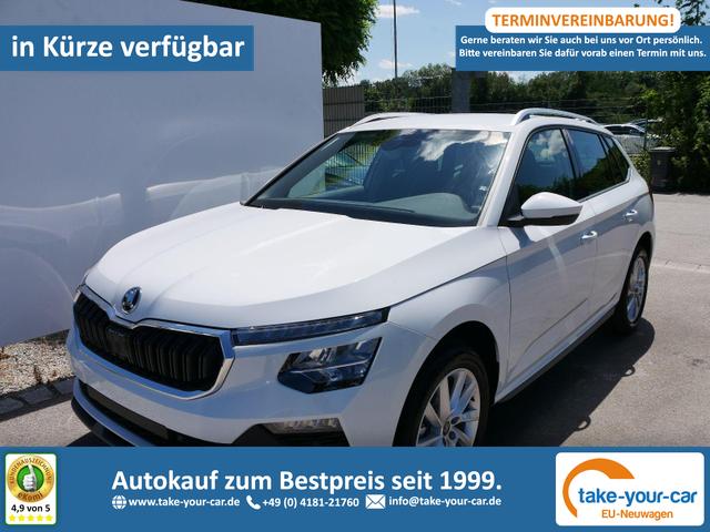 Skoda Kamiq - 130 Jahre Premium Edition 1,5 TSI DSG*AHK-SCHWENKBAR*PDC*KAMERA*LED*TEMPOMAT Vorlauffahrzeug