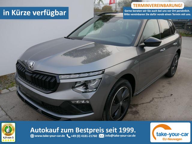 Skoda Kamiq - Monte Carlo 1,5 TSI DSG*AHK-SCHWENKBAR*PDC*MATRIX-LED*KAMERA*SHZ*17-ZOLL Vorlauffahrzeug
