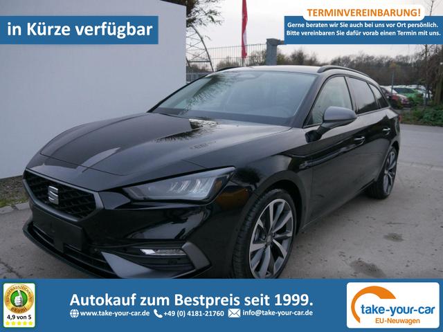Seat Leon Sportstourer - FR Kombi 2.0 TDI DSG*NAVI*ACC*PDC*5j-GARANTIE*LED*SHZ*TEMPOMAT*18-ZOLL*SOFORT-VERFÜGBAR Vorlauffahrzeug