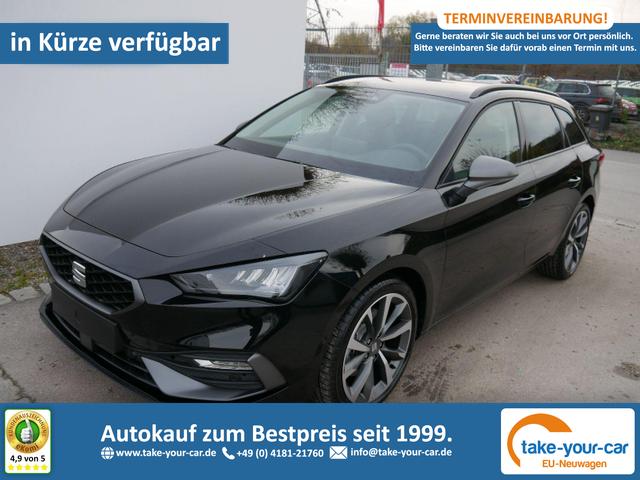 Seat Leon Sportstourer - FR Kombi 2.0 TDI DSG*NAVI*ACC*5J-GARANTIE*AHK-SCHWENKBAR*SOFORT-VERFÜGBAR*PDC*LED*SHZ*KLIMA*18-ZOLL Vorlauffahrzeug