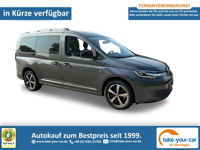 Volkswagen Caddy Maxi - Style NAVI+AHK+ACC+SHZ+LED+KAMERA+PDC+LANE ASSIST Vorlauffahrzeug
