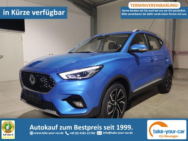MG ZS - Luxury 1.5 VTI 106 PS Garantie-Leder-Navi-AppleCarPlay-AndroidAuto-LED-360&deg;Kamera-Klima-Tempomat-17''Alu Vorlauffahrzeug