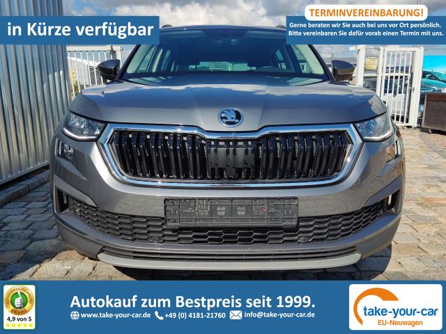 Skoda Kodiaq - Selection 1,5 TSI 150 PS DSG-mHEV-4 Jahre Garantie-7-Sitzer-AHK- R&uuml;ckfahrkamera Vorlauffahrzeug