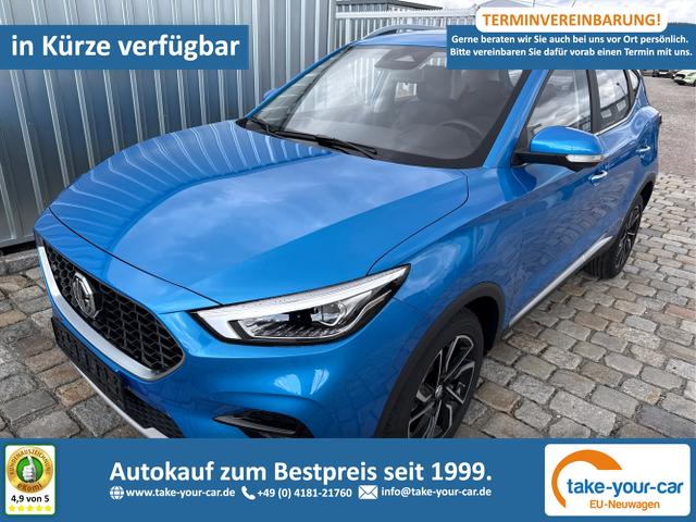 MG ZS - Luxury 1.5 VTI 106 PS Garantie-Leder-Navi-AppleCarPlay-AndroidAuto-LED-360&deg;Kamera-Klima-Tempomat-17''Alu Vorlauffahrzeug