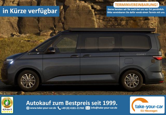 Volkswagen T7 California - Coast StHz NavPro ACC 3ZClima Keyl Vorlauffahrzeug