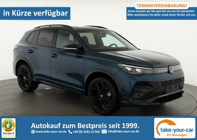 Volkswagen Tiguan - 1.5 TSI eHybrid 200 kW R-Line Black, Pano, 20-Zoll, AHK, AreaView, 5-J Garantie Vorlauffahrzeug