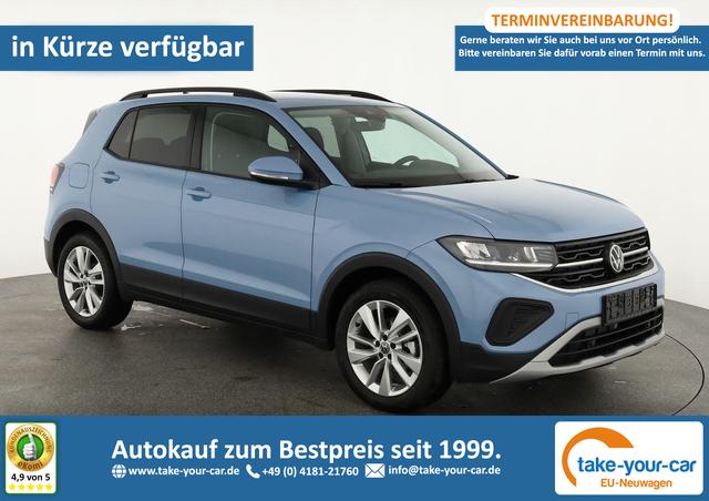 Volkswagen T-Cross - 1.0 TSI 85 kW Life DSG Life, AHK, ACC, Ready2, Side, Kamera, 17-Zoll, Winterpaket, Climatronic Vorlauffahrzeug