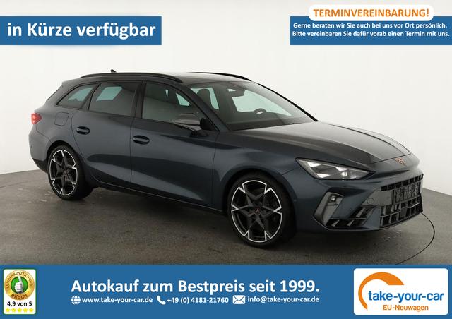 Cupra Leon Sportstourer - 2.0 TSI 245 kW 4Drive VZ ST DSG 4Drive, AHK, Pano, el. Klappe, Navi Vorlauffahrzeug