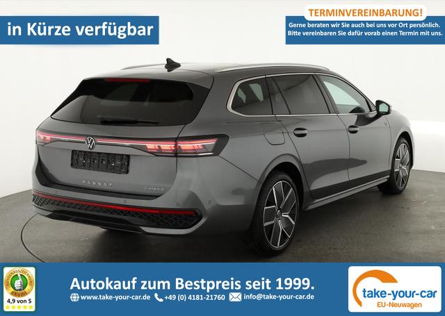 Volkswagen Passat Variant - 1.5 TSI eHybrid 200 kW R-Line R-LINE, Pano, 19-Zoll, IQ.Light Vorlauffahrzeug