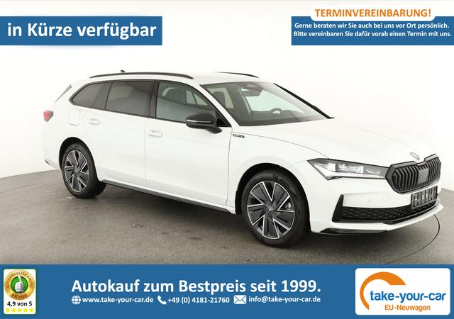 Skoda Superb Combi - 1.5 TSI iV 150 kW Sportline DSG Sportline, AHK, Matrix, Side, el. Klappe, Navi Vorlauffahrzeug