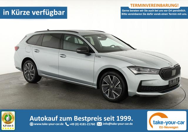 Skoda Superb Combi - 1.5 TSI iV 150 kW Sportline DSG Sportline, AHK, Matrix, Side, el. Klappe, Navi Vorlauffahrzeug