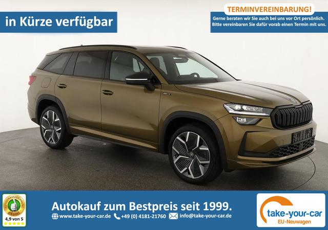 Skoda Kodiaq - 2.0 TDI 142kW 4x4 Sportline DSG Sportline, Pano, 20-Zoll, AHK, Navi, Matrix Vorlauffahrzeug