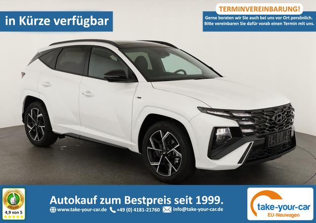 Hyundai TUCSON - N Line Mild-Hybrid 2WD 1.6 T-GDI DCT N-LINE, Facelift, Pano, Navi, 19-Zoll, Teilleder Vorlauffahrzeug