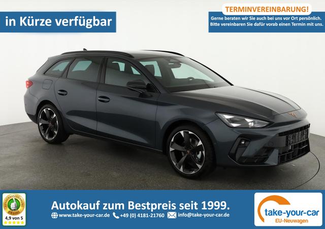 Cupra Leon Sportstourer - 1.5 eTSI 110 kW ST DSG, AHK, Navi, Matrix, Side, Kamera, el. Klappe, Winter, 5-J Garantie Vorlauffahrzeug