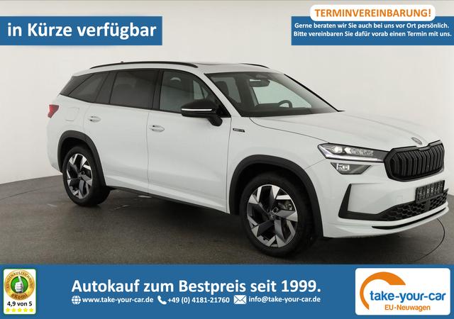 Skoda Kodiaq - 1.5 TSI mHEV 110kW Sportline DSG Sportline, Pano, AHK, Navi, Matrix Vorlauffahrzeug