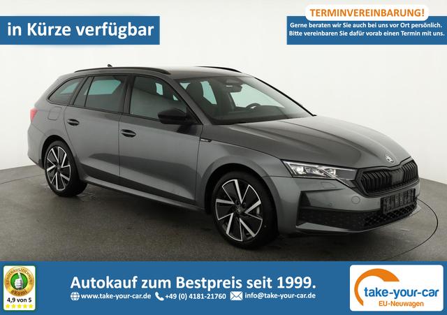 Skoda Octavia Combi - 2.0 TSI 150 kW 4x4 Sportline DSG Sportline, AHK, Matrix, Navi, el. Klappe Vorlauffahrzeug