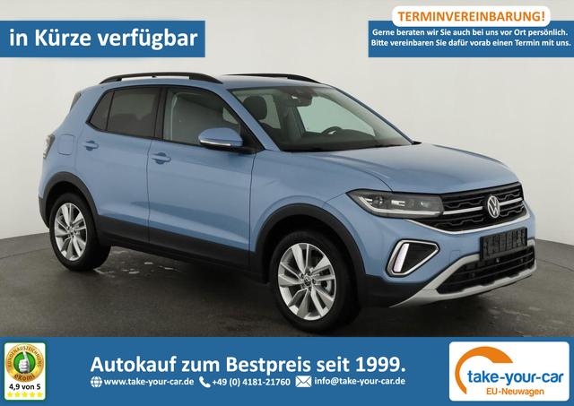 Volkswagen T-Cross - 1.0 TSI 85 kW Life Life, IQ.Light, Kamera, ACC, Side. Winter, 17-Zoll Vorlauffahrzeug