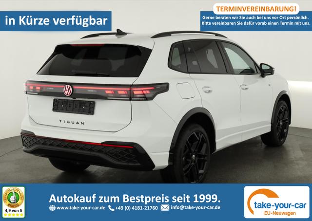 Volkswagen Tiguan - 2.0 TSI 195 kW 4Motion R-Line DSG 4M Black, AHK, IQ.Light, AreaView, 20-Zoll, Navi Vorlauffahrzeug