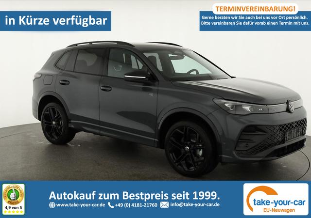 Volkswagen Tiguan - 2.0 TSI 195 kW 4Motion R-Line DSG 4M Black, AHK, IQ.Light, AreaView, 20-Zoll, Navi Vorlauffahrzeug
