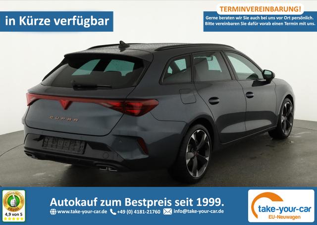Cupra Leon Sportstourer - ST 1.5 eTSI DSG, AHK, Matrix, Side, Kamera, el. Klappe, Winter, 5-J Garantie Vorlauffahrzeug