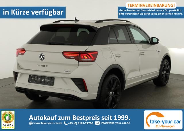 Volkswagen T-Roc - R-Line 4Motion 2.0 TSI DSG 4M Black Style, AHK, Pano, HuD, AreaView, Side, Winter Vorlauffahrzeug
