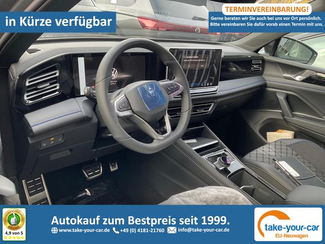 Volkswagen Tiguan - 2.0 TSI 195 kW 4Motion R-Line DSG 4M Black, Pano, AHK, IQ.Light, AreaView, 20-Zoll, Navi Vorlauffahrzeug