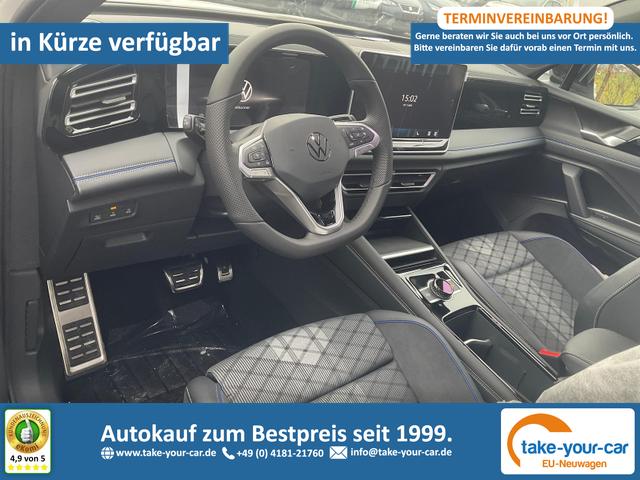 Volkswagen Tiguan - 2.0 TSI 195 kW 4Motion R-Line DSG 4M Black, Pano, AHK, IQ.Light, AreaView, 20-Zoll, Navi Vorlauffahrzeug