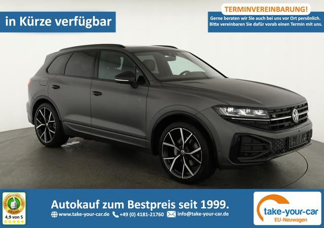 Volkswagen Touareg - 3.0 TDI 210 kW 4Motion R-Line V6 4M Black, AHK, 22-Zoll, Dynaudio, HuD, Luft, Standheizung Vorlauffahrzeug