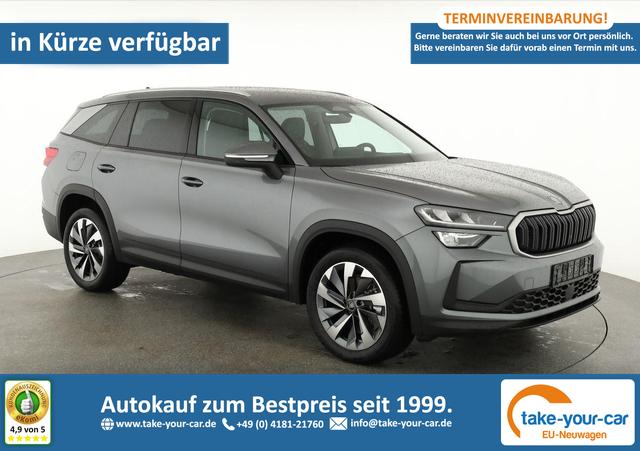 Skoda Kodiaq - 2.0 TDI 142 kW 4x4 Selection DSG Selection, 7-Sitzer, AHK, Navi, Side, Kamera, Winter, 19-Zoll Vorlauffahrzeug