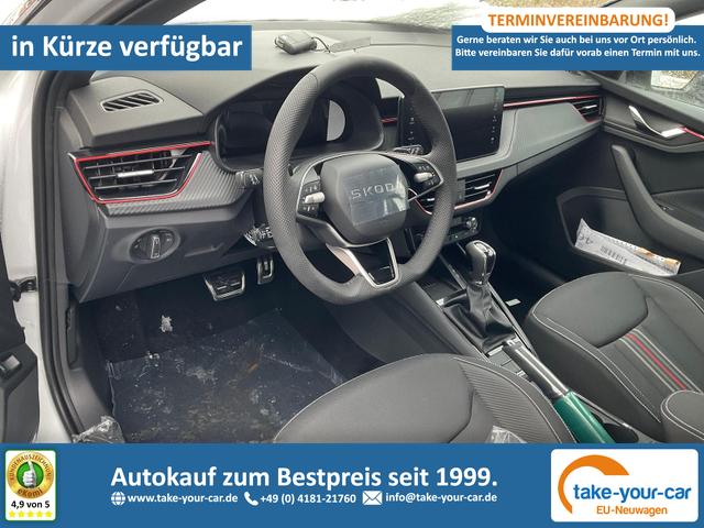 Skoda Kamiq - Monte Carlo 1.5 TSI DSG Carlo, Matrix, AHK, Pano, Navi, Side, 5 J.-Garantie Vorlauffahrzeug