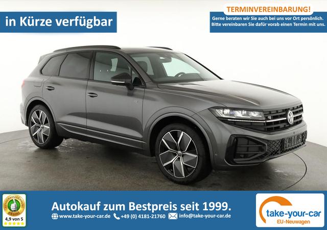 Volkswagen Touareg - 3.0 TDI 210 kW 4Motion R-Line V6 Black, AHK, HuD, Luft, Standheizung Vorlauffahrzeug