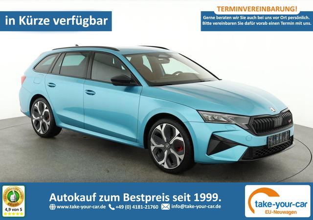 Skoda Octavia Combi - RS 2.0 TSI DSG, Sonderlackierung, AHK, 19 Zoll, Canton, el. Klappe, Navi, Matrix, sofort Vorlauffahrzeug