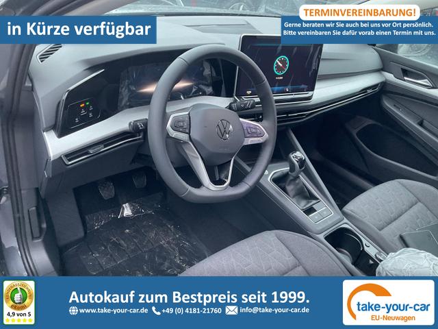 Volkswagen Golf - 1.5 TSI 110 kW VIII Variant Life Facelift, AHK, easyOpen, Kamera, 3-J Garantie Vorlauffahrzeug