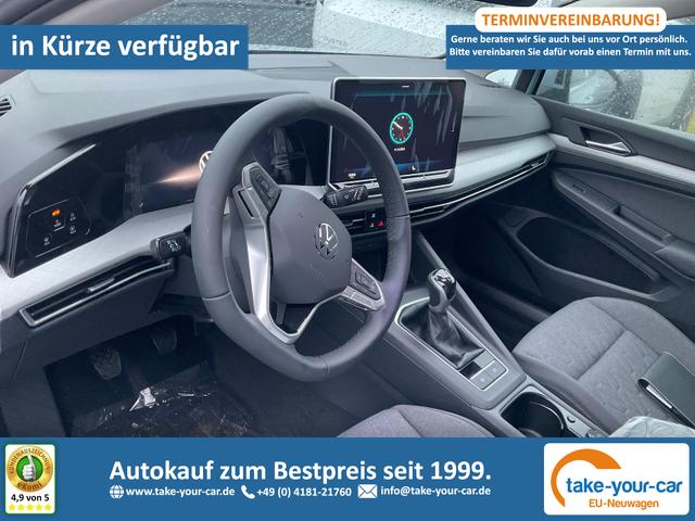 Volkswagen Golf - 1.5 TSI 110 kW VIII Variant Life Facelift, AHK, easyOpen, Kamera, 3-J Garantie Vorlauffahrzeug