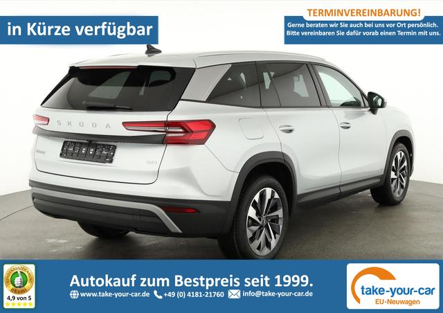 Skoda Kodiaq - 2.0 TDI 142 kW 4x4 Selection DSG Selection, 7-Sitzer, AHK, Navi, Side, Kamera, Winter, 19-Zoll Vorlauffahrzeug