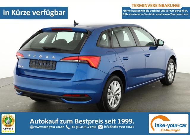 Skoda Scala - Essence 1.0 TSI 130 Jahre, Sitzheizung, AppConnect, 16 Zoll, 5 J.-Garantie Vorlauffahrzeug